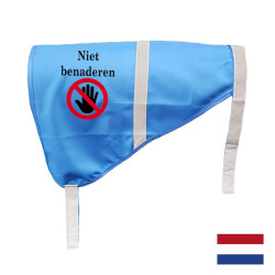 Niet benaderen blauw