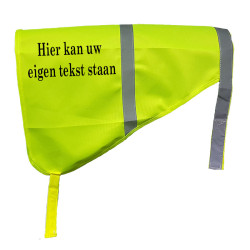 Eigen tekst geel